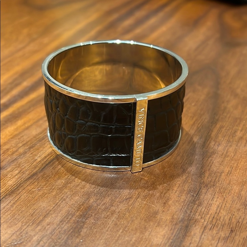 Snakeskin vibe Camuto cuff